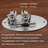 Belt Side Trimming hine Strap Edger Cutter Beveler Edge Trimmer DIY Leather Making Tool