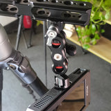 Magic Arm with 360 BallHeads Monitor Camera Arm Ball Head Monitor Magic Arm For Sony Canon Nikon Camera Monitor Light