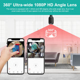 360 Degree Mini WIFI Wireless Camera V380 Pro APP DIY Smart Internet IP Cam for Baby Monitor Elder Home Indoor Outdoor Security