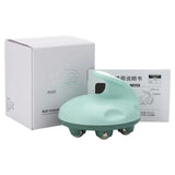 Handheld Roller Magnetic Bead Massager Meridian Brush Soft Belly Full Body Muscle Relaxation Portable