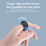 Phone Selfie Controller Wireless Ring Outdoor Flipping Button Pink