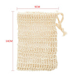 10/30Pcs Soap Mesh Bag Soap Net Handmade Natural Cotton Sisal Soap Bag Homemade Anti-Slip Sleeve Bathroom Soap Bags Foaming Net