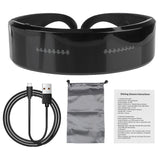 Shining Electronic LED Prop For Party Bar Festival Performance Futuristic Eyewear Luminous Glasses Light Up Visor Bluetooth