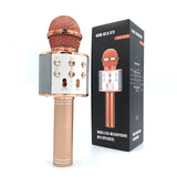 Karaoke Microphone for Kids Singing,5 in 1 Wireless Bluetooth Portable Handheld Mic Speaker hine Player Recorder Home Gifts