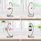 24Pcs 9In Display StandIron Hanging Stand Rack Ornament Holder Hanger Hook for Home Wedding Table Decor