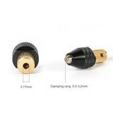 Power Tools 1pc 3.17mm Electric Motor Shaft Mini Fixture Clamp 0.5mm-3.2mm Small To Drill Bit Micro Chuck Fi Device