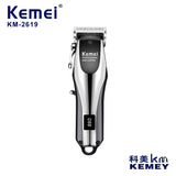 Kemei Km-2619 Hot Selling USB Rechargeable Rigid Body Professional Men Beard Trimmer Electric Hair Clipper