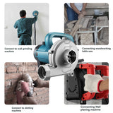 Slotting hine Dust Collector Wall Grinder Vacuum Cleaner Blower Cloth Bag Blowing And Suction Dual-use