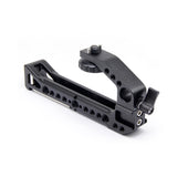 Universal Camera Top Handle Grip Video Stabilizing Rig with Cold Shoe Adapters for Sony Camera Cage Microphone LED Light Monitor