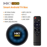 HK1 RBOX W2 Android 11 TV Amlogic S905W2 4GB RAM 64GB ROM 2.4G 5G Dual Wifi BT4.1 Media Player Set Top Box