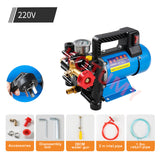 Agricultural Sprayer Electric High Pressure Plunger Pump Spraying Watering Car Wash Garden Irrigation Double Cylinder Piston