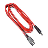 DIY 14AWG 150CM Plug to DC5521 Female Cable with SAE Polarity Reverse DC7955 Adapter for Automotive Motorcycles Solar Panel