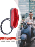 LED Safety Rear Lamp Warning Taillights Electric Bike Modification Accessories