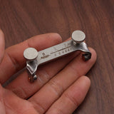 Nattools Fixed Angle Sharpener Grinder Width 36MM Leather Knife Grinding Auxiliary Tools DIY Leathercraft