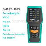 Handheld Air Quality Tester Professional Gas Analyzer Smog/Dust/Formaldehyde Air Quality Detector CO2 Meter Monitor 123/126/128S