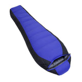 1500g Cold Weather Walking Camping Hiking Trip Vandal-proof Lightweight Hollow Cotton Filled Sleeping Bag Mummy DUCK Down
