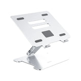 Mobile Phone Holder Data Transmission Hub USB3.0 Ergonomic Laptop Riser Aluminum Vertical Notebook Stand Universal Bracke