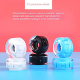 8pcs LED Double-row Roller Skates Luminous Wheel Roller Skates Flashing Wheels for Inline Skates for Adults Kids Roller Wheels