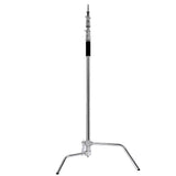 Professional Photography Light Stand Aluminum Alloy C-Stand Folding Legs 20kg/44lbs Load Capacity 330cm/10.8ft Max. Height for Photo Studio