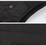 9 Areas Self Heating Jackets Men's Heating Jacket Women's Warm USB Heating Vest Heating Jacket Winter Fishing Camping Ski Warm