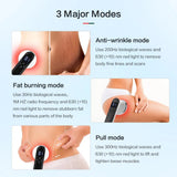 9 IN 1 EMS Fat Burner Body Slimming Massager Weight Loss RF Frequency Radio LED Infrared Skin Lifting Remove Wrinkles and Scars