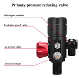 Scuba Diving Oxygen Tank 1L Cyder Underwater Breather for with Breathing Vae B Set