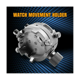 High Quality Movement Holder for ETA 7750 7751 7753 / SW500 13 1/4 Adjusting Screws Watch Repair Tool 0.8MM Punch