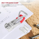 10 Pack Adjustable 150Kg Holding Capacity, 4001 Heavy Duty Quick Release Pull Latch Toggle Clamp