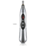 Charge three acupuncture head of the first five stick to nine charging laser meridian massage pen