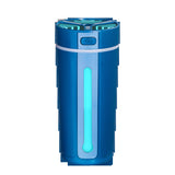 1pc Portable USB Silent Humidifier with Aromatherapy and Colorful Night Light for Home, Car, and Bedroom