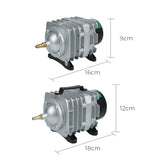 Electromagnetic Air Compressor Pump Air Aerator Pump For Pond 35W 45W EU Plug Aquarium Air Pump ACO-308 ACO-318