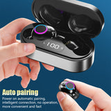 F12 TWS Wireless Bluetooth Headset Noice Reduction Waterproof Earbuds with Mic Power Display Touch Control Headphones Hot Sale