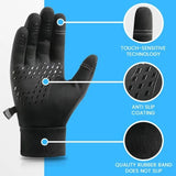 Autumn Winter Outdoor Cycg Water Windproof Thicken Warm Toucreen Shockproof Nonslip Riding Motorbike Gloves Men