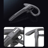 Bluetooth Headphone V5.0 Wireless Headset Mini Handsfree Earphone 15Hrs Talking with Mic 360 Degree Rotating Earhook
