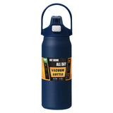 1200ml Insulated Bottle Stainless Steel Thermal Water Cup BPA Free Portable Tumbler Wide Mouth Opening for Outdoor Travel