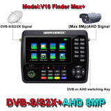 4.3Inch LCD iBRAVEBOX V10 Max+ HD TV DVB-S/S2/S2X Digital Handheld Signal Meter Satellite Finder