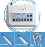 3 In 1 Ultrasonic Facial Body Machine Ultrasound Vibration Detoxification Skin Deep Cleaning Tattoo Acne Wart Dark Spot Remover