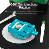 Multi-function rotary Cell phone motherboard repair CPU chip fi Microscope mini fixture