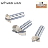 22-63MM/120 Degree Engraving V Groove Bit Router Engraving Wood Working Tools