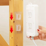 100 Pairs Adhesive Wall Waterproof Oil-Proof For Bathroom Kitchen Transparent Reusable Seamless Hooks