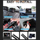 1080P Monitor for Baby Rear Facing Seat Display 150° Wide View Night Vision Car Mirror Camera