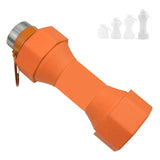 650ml Sports Silicone Multifunctional Foldable Dumbbells Outdoor Camping Cycle Water Bottle Home Fiess Equipment