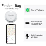 Mini GPS Tracker with Find My APP Reminder for Iphone Locator Smart Bluetooth Anti Lose Children Lage Pet Bags Key Global