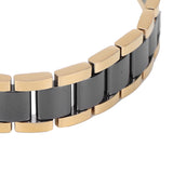 Therapy Bracelet Magnet Bracelets Steel Improve Blood Circulation Black Gold Color with Simple Design for Pain Relief