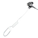 EAK007 High end walkie talkie air guide earphone with adjustable volume and Kevlar cable/electromagnetic type