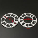 2pcs UNIVERSAL 10MM ALLOY ALUMINUM WHEEL SPACERS SHIMS PLATE STUD FIT For 4 / 5 Stud Wheel