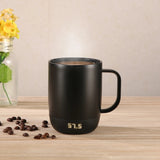 Temperature-control warmer wireless heated coffee cup temperature control smart travel mug with battery