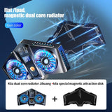 K8A Magnetic Phone Coog Fan Game Cooler with Temperature Display Phone/Tablet Radiator