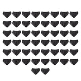 50pcs Disposable Black One Size Fits Most Portable Travel Underwear for Outdoor Tourism Hotel For Man Women