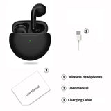 NEW Pro 6 TWS Wireless Headphones with Mic Fone Bluetooth Earphones Sport Running Headset for Apple iPhone Xiaomi Pro6 Earbuds